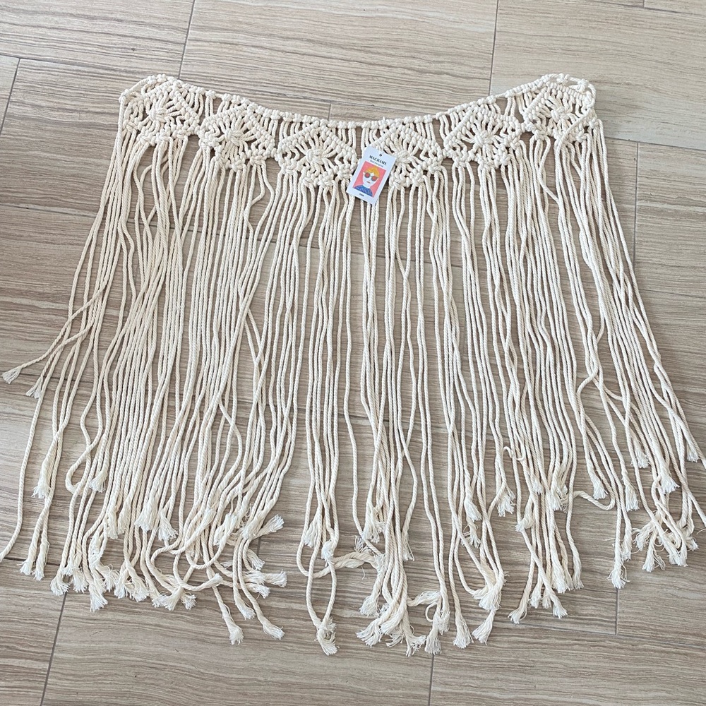 Large Boho Wall Hanging 35” Brand New w/ Tags!